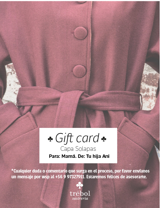 Gift Card Abrigo Mao