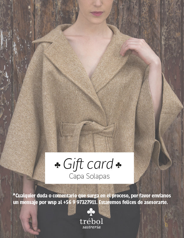 Gift Card Capa Solapas