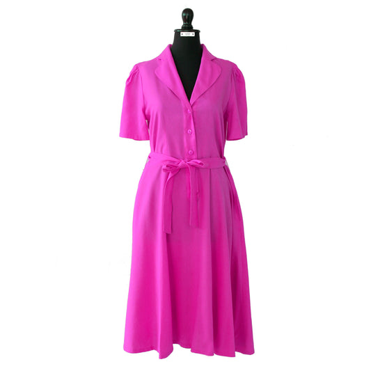 Vestido Camisero Retro