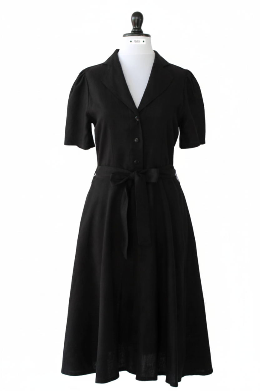 Vestido Camisero Retro