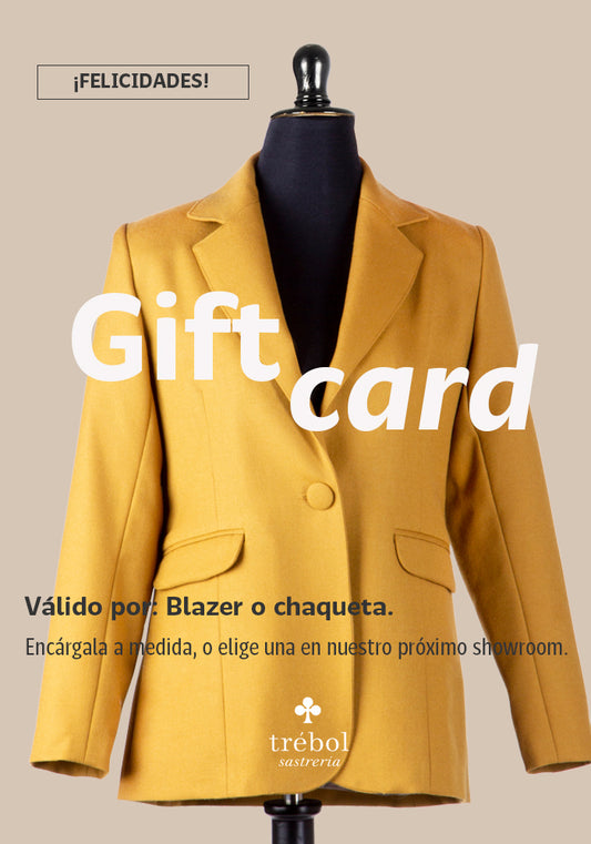 Gift Card blazer y chaquetas