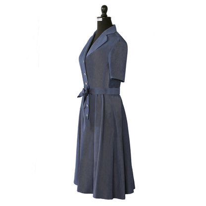 Vestido Camisero Retro